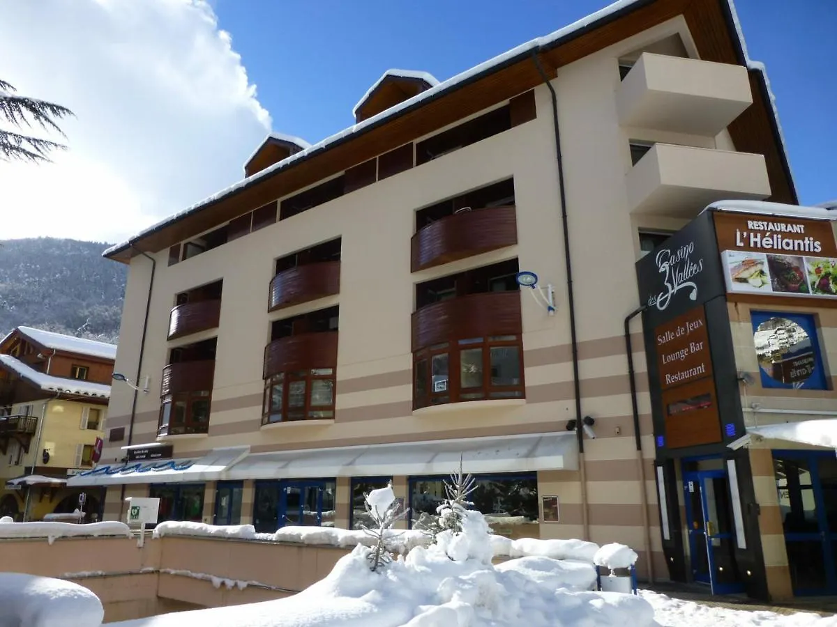 Apartment Studio Avec Balcon Sud, Wi-Fi Et Parking Couvert, Centre Brides-Les-Bains - Fr-1-512-135